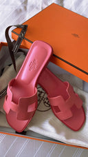 HÉRMS ROSÉ SANDALS