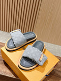 LÉNS MULES SANDALS