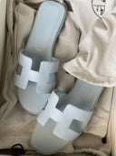 HÉRMS BB BLUE SANDALS