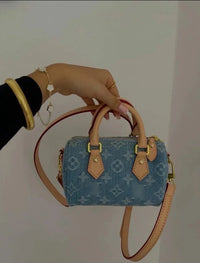 LV DENIM MINI BAG