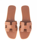HÉRMS BROWN SANDALS