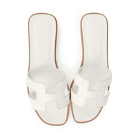 HÉRMS WHITE SANDALS